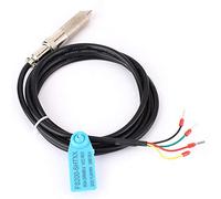 Aolidsive Sensor de Humedad del Suelo Medidor de Suelo Digital con Medición de Temperatura Estructura de Latón para Monitoreo del Punto de Rocío Aplicaciones de Campo de Agricultura en Invernadero