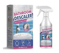 Aolidsive Spray Limpiador de Baño, Potente Limpieza para Ducha, Azulejos de Vidrio, Bañera y Fregadero, Fórmula de Evaporación Rápida de 60 Ml, Elimina Restos de Jabón y Cal para Uso (60ml*5)