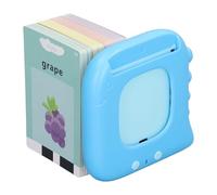 Aolidsive Tarjetas Flash Parlantes, Juguete de Terapia del Habla ABS con 112 Piezas de Palabras de Aprendizaje en Inglés, Tarjetas de Audio Recargables para Educación Temprana, Niños Pequeños,