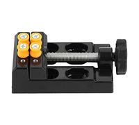 Aolidsive Tornillo de Banco para Manualidades, Mini Abrazadera de Mesa de Metal para Fabricación de Joyas, Herramienta Práctica de 4,7 X 2,4 Pulgadas para Fabricantes de Modelos y Pequeñas