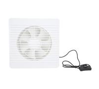 Aolidsive Ventilador con Panel Solar, Ventilador de Escape con Panel Solar ABS, 15 W, 6 Aspas, 6 Pulgadas, para Gallineros, Invernaderos, Cobertizos, Mantener la Circulación del Aire, Ventilación (8