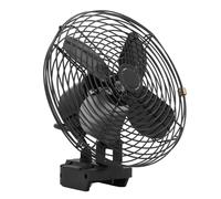 Aolidsive Ventilador de Escritorio Mini, 8 Pulgadas Recargable a Batería | Acero Inoxidable, Batería de Litio 18V Compatible con BL1830/BL1860, Funcionamiento Silencioso para Oficina o Viajes Al