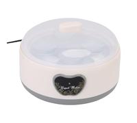 Aolidsive Yogurtera Automática de Acero Inoxidable, 1.2L, para | Máquina de Yogur Eléctrica de 15W, Acero Inoxidable Apto para Alimentos, 5 Vasos Separados, Ideal para Fermentar Queso y