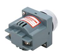 Aolidsive Zumbador de Tipo Electromagnético HRB-PS30, Material Ignífugo, Sonido de 80 DB, Voltaje de 220 V para Alarmas contra Incendios y Uso Industrial (AC220V)