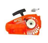 AOLUOER Arrancador de tracción motosierra gasolina for piezas desbrozadora 2500 y 25CC, repuestos for herramientas jardín