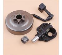 AOLUOER Kit de bomba aceite piñón tambor embrague 3/8 "para P//a//r//t//n//e//r 350 351 352 370 371 390 420 piezas motosierra 530047061 530071259