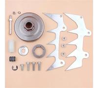 AOLUOER Llanta de piñón tambor embrague cadena, 3/8 ", 7T, for S/T/I/H/L MS460 MS440 046 044, pincho parachoques, motosierra 1128 007 1000