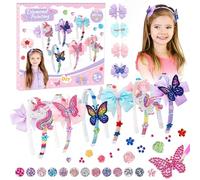 Aomaic Diadema para niña, accesorio para el pelo, para niñas, juego de manualidades para niños a partir de 5 años, unicornio, regalos para niñas, regalos 4, 5, 6, 7, 8 años, pintura de diamantes