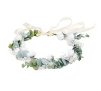 Aomhrek Diademas de Flores para Mujer y Niña, Tocados de Pelo para Boda, Flores Pelo Niña, Coroncina Comunión Bambina