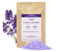 Aomig Perlas Lavadora Perfumadas, 500g Perfume para la Colada Perlas de Fragancia, Perfumador Ropa para un Frescor Mas Suave y Duradero, Morado Lavanda