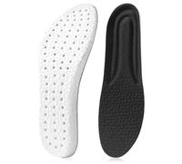 Aomig Plantillas Hombre y Mujer, Plantillas Memory Foam, Plantilla de Zapato Absorción de Impacto, Plantillas con Agujeros Respirable, Alivio Dolor Soporte Talón Antiolor, EstiloB(37-38Yardas)