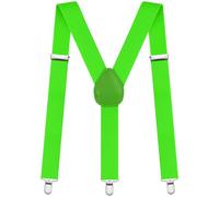 Aomig Tirant para Pantalones Hombre, Tirantes Elegantes Retro y Forma Caballero, Adjustable con Clips Fuertes, Accesorio Traje para Business y Fiesta Boda, 35 mm Ancho