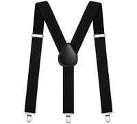 Aomig Tirant para Pantalones Hombre, Tirantes Elegantes Retro y Forma Caballero, Adjustable con Clips Fuertes, Accesorio Traje para Business y Fiesta Boda, 35 mm Ancho