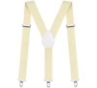 AOMIG Tirantes Hombre, 35mm Ancho Tirantes para Pantalones Hombre con Clips Extra Fuerte, Elegante Retro Y Forma Tirantes Caballero Adjustable, Accesorio Traje Hombre de Business Fiesta Boda, 68-103cm