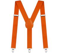 AOMIG Tirantes Hombre, 35mm Ancho Tirantes para Pantalones Hombre con Clips Extra Fuerte, Elegante Retro Y Forma Tirantes Caballero Adjustable, Accesorio Traje Hombre de Business Fiesta Boda, 68-103cm