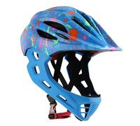 Aomiun Celmets para Bicicletas para Niños, Ajustables y Transpirables, Cascos de Bicicleta Integrales Ligeros para Niños Pequeños con Iluminación LED (M)