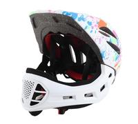 Aomiun Celmets para Bicicletas para Niños, Ajustables y Transpirables, Cascos de Bicicleta Integrales Ligeros para Niños Pequeños con Iluminación LED (M)