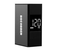 Aomiun Mini Bomba eléctrica para Bicicleta con manómetro Digital, Carga rápida, Pantalla LED de 120 PSI, Bomba eléctrica para Bicicleta, Bombas portátiles para Bicicletas