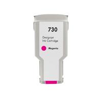 Aomya 730 Cartucho de Tinta 300ml P2V68A P2V69A P2V70A Compatible con DesignJet T1600 T1600dr T1700 T1700dr T2600 T2600d(Magenta)