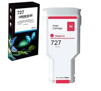 Aomya Cartucho de tinta magenta de 300 ml, compatible con HPQ 727 para HPQ DesignJet T920 T930 T1500 T1530 T2500 T2530