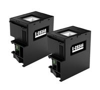 Aomya Paquete de 2 cajas de mantenimiento de tinta C9344 C12C934461 compatible con Workforce WF-2930 WF-2950 WF-2810 WF-2830 WF-2850 WF-2851 Expression Home XP-2100 XP-3100 XP-4100 XP-4105 L3550 L5590
