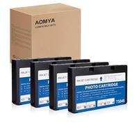 Aomya Paquete de 4 cartuchos de tinta compatibles T5846 compatibles con impresoras EPN PictureMate PM 225, PM 260, Flash PM 280, Pal PM 200, Show PM 300, Snap PM 240 y PM 290, 48 ml x 4