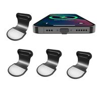 AONAT Tapa Protectora USB C para Teléfonos, Pack de 4, Compatible con iPhone 15 y 16 Pro, Antipolvo para Puertos, Uso Diario y protección en Exteriores
