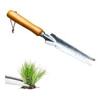 AONAYO Cortador de malas hierbas, cortador de malas hierbas Gardena, para jardineros, de acero inoxidable, 33,5 cm