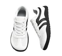 AONEGOLD Zapatillas Barefoot para Mujer y Hombre Ligera Zapatos Barefoot Anchos Antideslizante y TranspirableZapatillas de Trail Running (2626 Blanco,36EU)