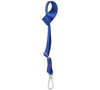 Aoneky Colgador de Saco de Boxeo - 60-100cm Correa Ajustable de Nylon con Mosquetón, Carga de 225kg, Correa para Colgar Saco de Boxeo, Soporte de Techo Pared, Accesorios para Sacos (Anillo Simple)