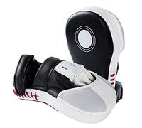 Aoneky Profesional Saco de Boxeo Guante, Extra Grande Piel sintética de capacitación Objetivo Focus Boxeo Kicking Palm Pad para Karate Muay Thai Kick MMA, 1 par