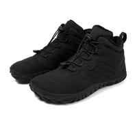 AONETIGER Barefoot Botines Invierno Mujer Hombre Impermeable Antideslizante Barefoot Botas de Nieve Confort Cálido Calzado Descalzo (98 Negro,45EU)