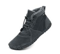 AONETIGER Barefoot Botines Invierno Mujer Hombre Impermeable Antideslizante Barefoot Botas de Nieve Confort Cálido Calzado Descalzo (688 Gris,39EU)