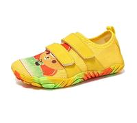 AONETIGER Barefoot Zapatilla para NiñOs Minimalista Comodas De Trail Running Zapatillas Secado RáPido De Agua Transpirable Antideslizante para Playa(Amarillo 25EU)