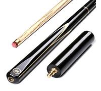 AONETIGER Taco de billar de billar de billar articulado 3/4 - Eje de fresno hecho a mano Puntas de 3 piezas 9.8 mm con accesorios de extensión Estuche rígido [Opción 1 (Cue + Mini Butt)]