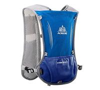 AONIJIE 5L multifunción Mochilas de hidratación , Comodidad y Estabilidad, Rápido Acceso a la hidratación, Simplicida, Ligero Mochila Hidratacion para Ciclismo Carrera (Azul)
