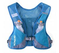 AONIJIE Chaleco ultraligero para correr con tira reflectante, mochila de hidratación transpirable para senderismo, camping, maratón, ciclismo, carreras