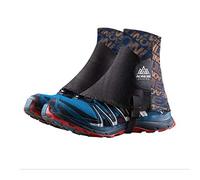 AONIJIE Hombres Mujeres Impermeable Durable Polainas Trail Running para Pierna Camping Montaña Senderismo (Naranja)