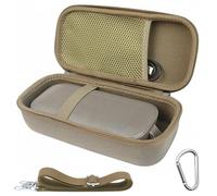 AONKE Duro Viajar Caja Estuche Funda para Altavoz Bluetooth Bose SoundLink Flex (2nd Gen) / Flex portátil（Funda Solo,Case Only） (Arenisca)