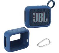 AONKE Funda de silicona compatible con Speaker Case para altavoz portátil Bluetooth JBL GO 4 Eco (azul)