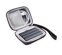 AONKE Funda Estuche para Samsung T9/T7 Shield/T7 Touch Portable SSD 500GB 1TB 2TB,Bolso Caja Externo SSD Cables Viajar Protege Antigolpes Cubrir Bolsa (Negro)