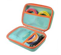 AONKE Funda rígida compatible con lápiz de impresión 3D SCRIB3D P1/lápiz MYNT3D 3D/lápiz 3D 3Doodler Start/lápiz de impresión 3D FreeSculpt (verde azulado)