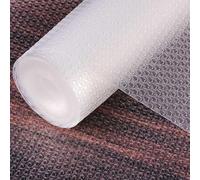 AOOHA Protector Cajones Cocina EVA Plastico Protector,30x300cm Estera No Adhesiva Reutilizable Impermeable,Alfombrilla Antideslizante De EVA Recortable Para Cajón Nevera Mueble Estante Transparente