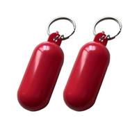 AOOOWER 2 llaveros flotantes de alta flotabilidad para deportes acuáticos, llaveros flotantes para navegación, navegación marina, llavero, 6.5cm*2.5cm, EVA, No es una piedra preciosa