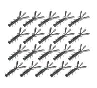 AOOOWER 20PCS Pesca Suave Cangrejos Señuelos Langostas Cebos Cangrejos Cebos Camarones Swimbait Artificial para Exteriores Señuelo De Cangrejo Swimbait Artificial Aire Libre