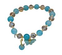 AOOOWER 3 pulseras para parejas, diseño de luna y gato, para amistad, hermana, mujer y hombre, 4.29x3.51in, cuerda de cera acrílica, No es una piedra preciosa