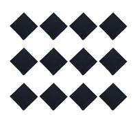 AOOOWER 40x40CM Plain Handkerchief Towel for Adult Business Pocket Square Multiuse Face Towel Men Sweat Wiping Hankie Set of 12 Traditional Handkerchief