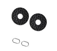 AOOOWER Adaptador de cinturón de cámara de acero inoxidable con almohadilla de cuero para cámara DSLR, fijación segura, instalación rápida, cinturón de hombro DSLR triangular