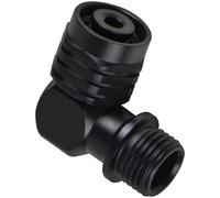 AOOOWER Adaptador de segunda etapa de buceo, metal de alta resistencia, regulador de 90 grados, cabezal de conversión, giratorio, fácil instalación, manguera giratoria