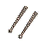 AOOOWER Bolotie - Kit de colgante de metal para corbata, accesorios de corbata occidental, colgante con patrón de hilo para bolotie, Size Approx. length 5cm/1.97inch, Zinc, No es una piedra preciosa